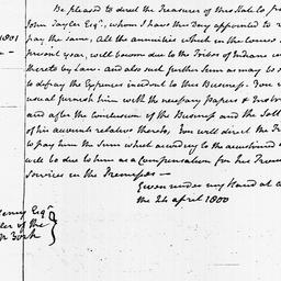 [Document, 1800 April 24]