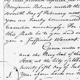 [Document, 1799 July 25]
