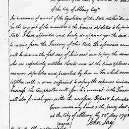 [Document, 1798 May 23]