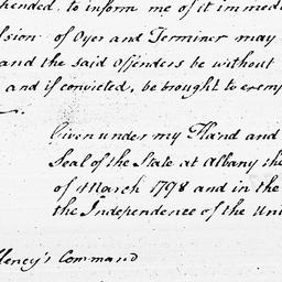 [Document, 1798 March 01]