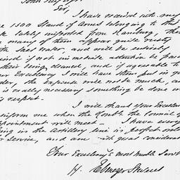 [Document, 1799 September 05]