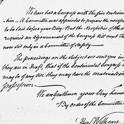 [Document, 1775 July 18]