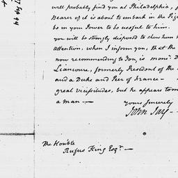 [Document, 1794 September 17]