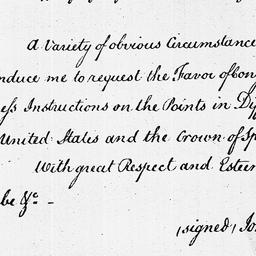 [Document, 1787 May 09]