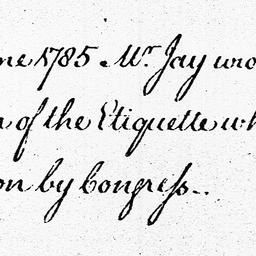 [Document, 1785 June 21]