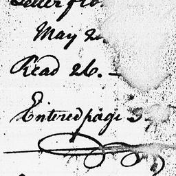 [Document, 1779 May 24]