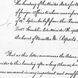 [Document, 1785 October 11]