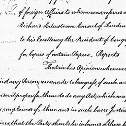[Document, 1785 October 06]