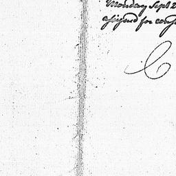 [Document, 1785 September 19]