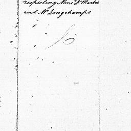 [Document, 1785 August 22]