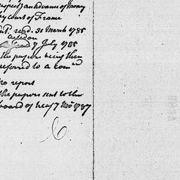 [Document, 1785 March 30]