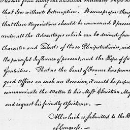 [Document, 1785 February 10]