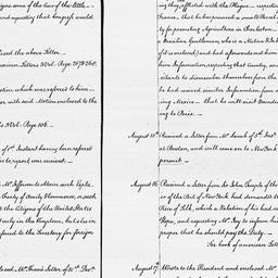 [Document, 1787 August n.d.]