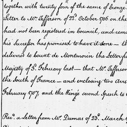 [Document, 1787 July n.d.]
