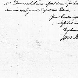 [Document, 1785 October 07]