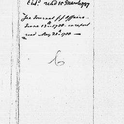 [Document, 1787 March 14]