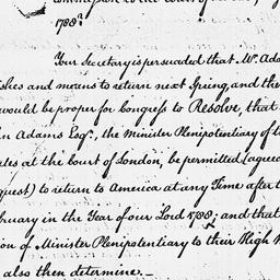 [Document, 1787 July 26]