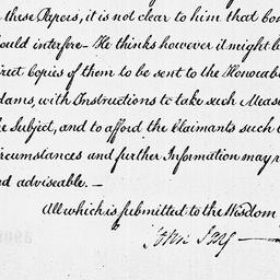 [Document, 1786 August 05]