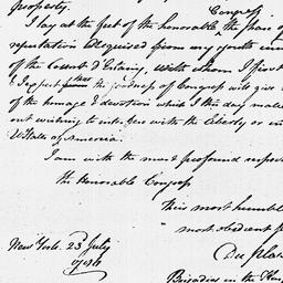 [Document, 1786 July 27]