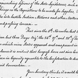[Document, 1786 April 28]