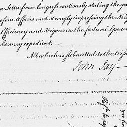 [Document, 1786 January 31]