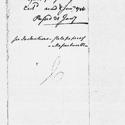 [Document, 1786 January 03]