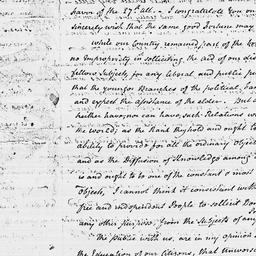 [Document, 1784 April 06]
