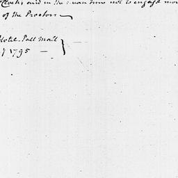 [Document, 1795 January 20]