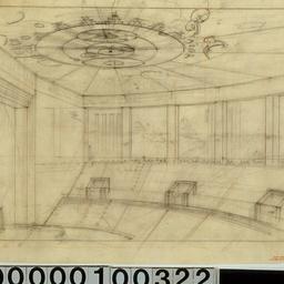 Unidentified theater.Interi...