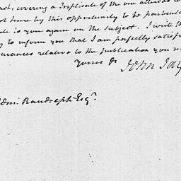 [Document, 1795 February 06]