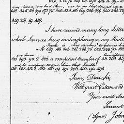 [Document, 1782 October 13]