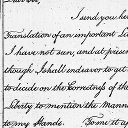 [Document, 1782 September 18]