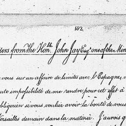 [Document, 1782 September 04]