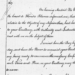 [Document, 1782 June 25]