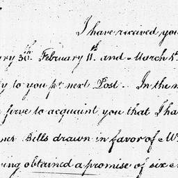 [Document, 1782 March 16]