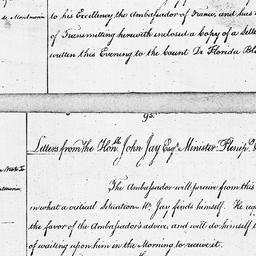 [Document, 1782 March 14]