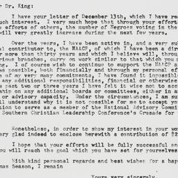Letter: 1957 December 20