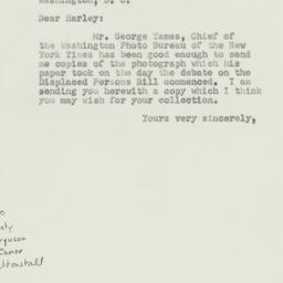 Letter: 1950 June 5