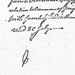 [Document, 1785 July 22]