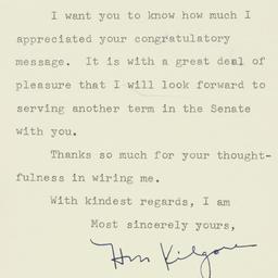Letter: 1952 November 14