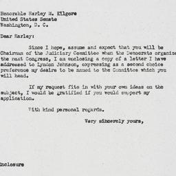 Letter: 1954 December 2
