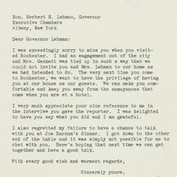 Letter: 1935 September 10