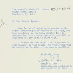 Letter: 1956 June 13