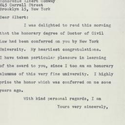 Letter: 1955 June 15