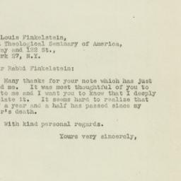 Letter: 1947 January 28