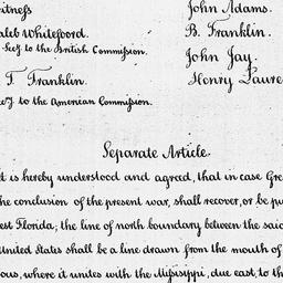 [Document, 1782 November 30]