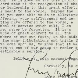 Letter: 1947 March 3