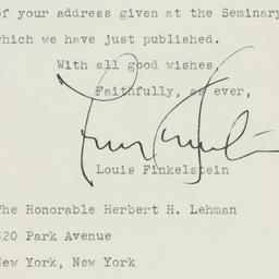 Letter: 1947 January 31