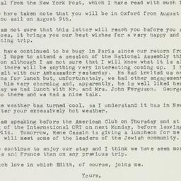 Letter: 1957 June 25