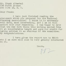 Letter: 1955 November 28